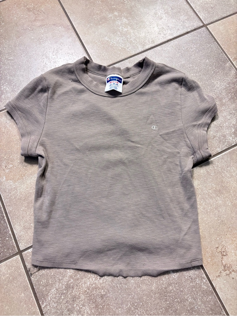 Champion Cropped Short Sleeve
